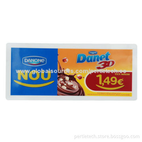 Innovative e-paper 7-segment LED displays, animated effect advertisement